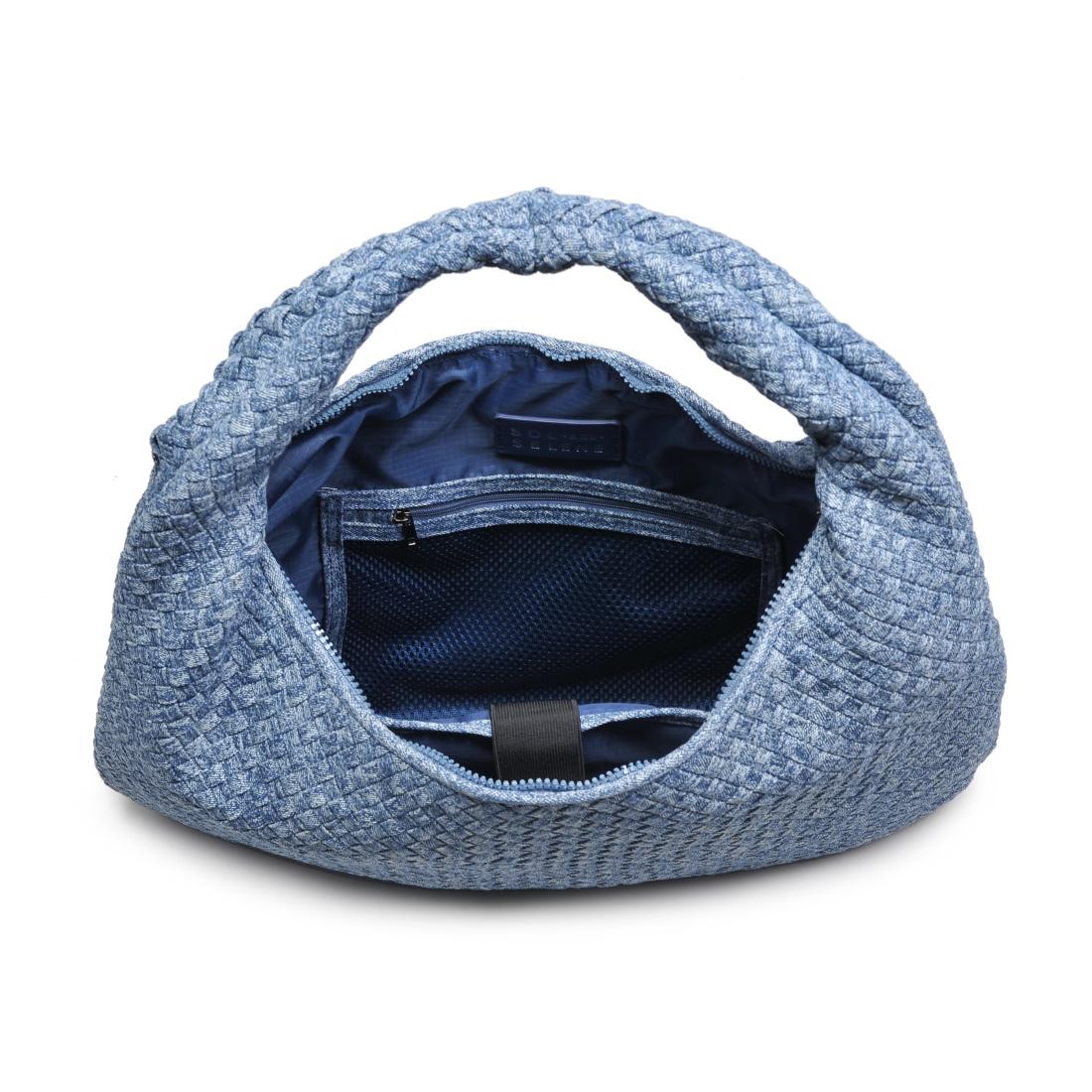 Product Image of Sol and Selene Dare to Dream - Large Woven Denim Hobo 841764111430 View 8 | Denim