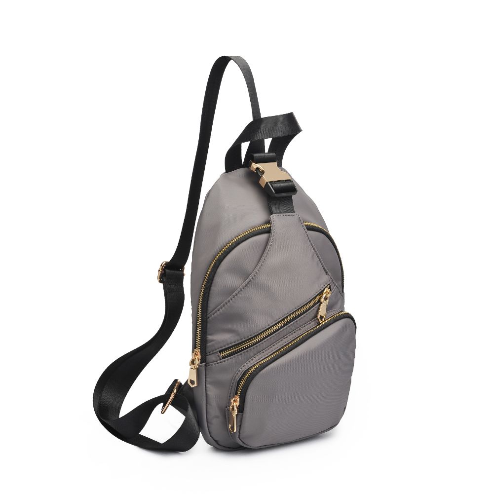 Product Image of Sol and Selene On The Go - Nylon Sling Backpack 841764105415 View 6 | Carbon
