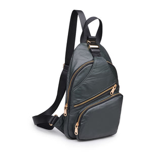 Product Image of Sol and Selene On The Go Sling Backpack 841764103831 View 2 | Olive