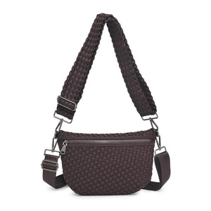 Product Image of Sol and Selene Ethereal - Woven Neoprene Crossbody 841764110853 View 5 | Chocolate