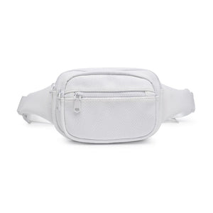 Product Image of Sol and Selene Hip Hugger - Neoprene Mesh Belt Bag 841764109826 View 5 | White