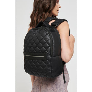Woman wearing Black Sol and Selene All Star Backpack 841764105149 View 2 | Black