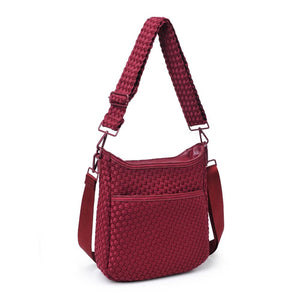 Product Image of Sol and Selene Kismet - Woven Neoprene Crossbody 841764110181 View 6 | Wine