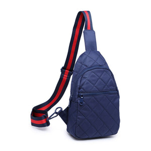 Sol and Selene Motivator Sling Backpack 841764106894 View 6 | Navy