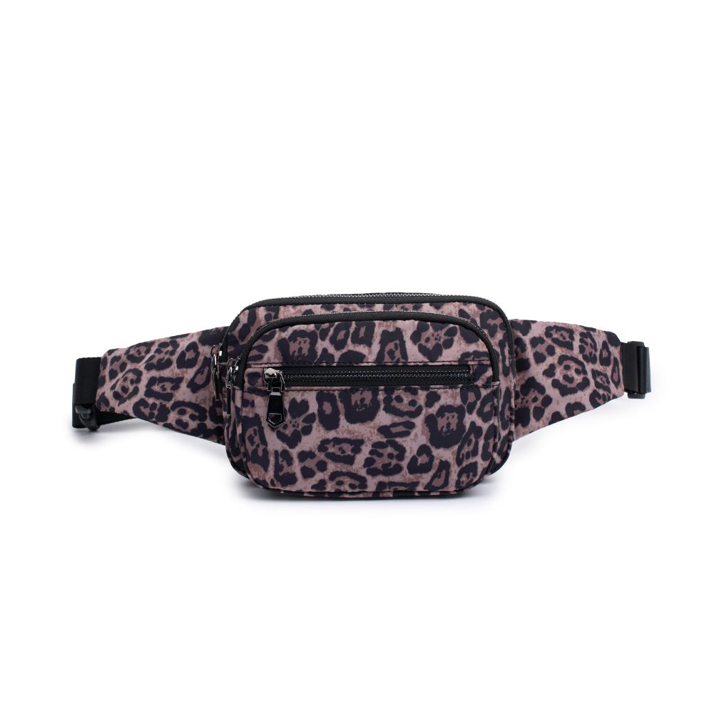 Sol and Selene Hip Hugger Belt Bag 841764106610 View 5 | Leopard