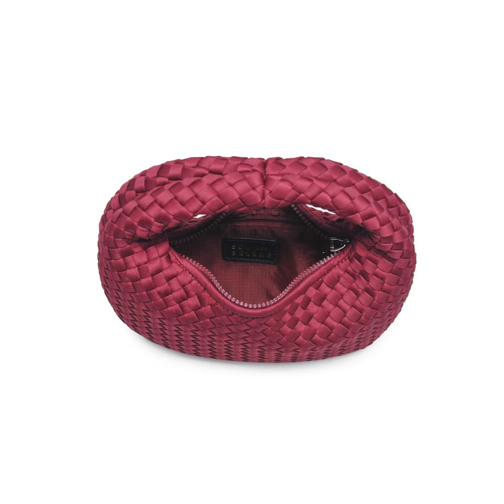 Product Image of Sol and Selene Dare to Dream - Small Woven Neoprene Clutch 841764111126 View 8 | Wine