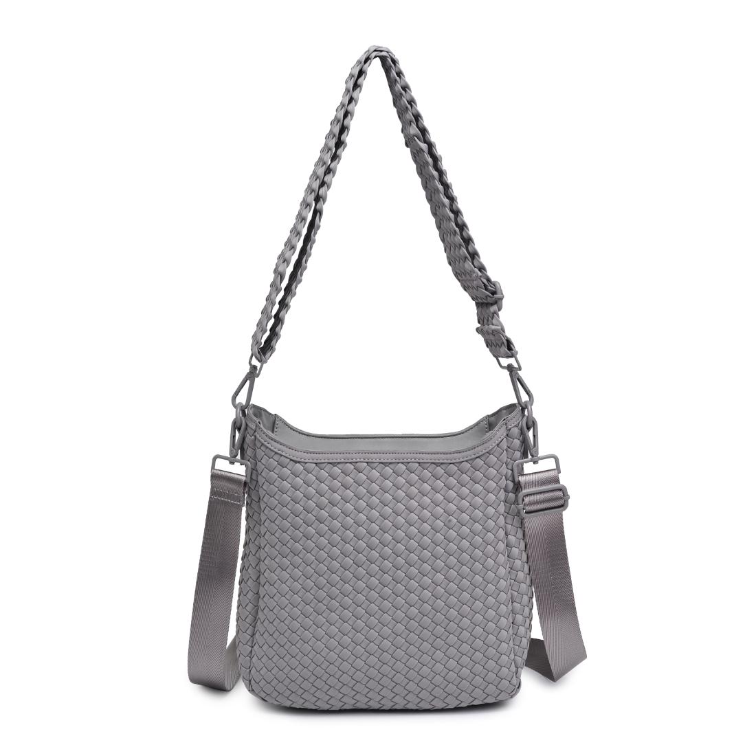 Product Image of Sol and Selene Kismet - Woven Neoprene Crossbody 841764111522 View 7 | Fog