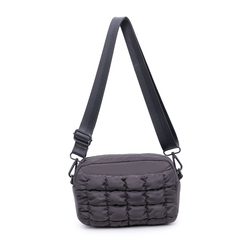 Sol and Selene Inspiration - Quilted Nylon Crossbody 841764108386 View 7 | Carbon