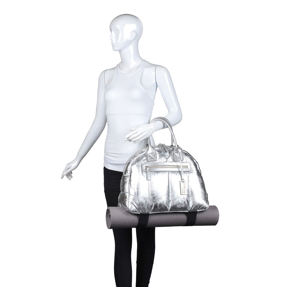 Product Image of Sol and Selene Flying High Satchel 841764102490 View 5 | Silver