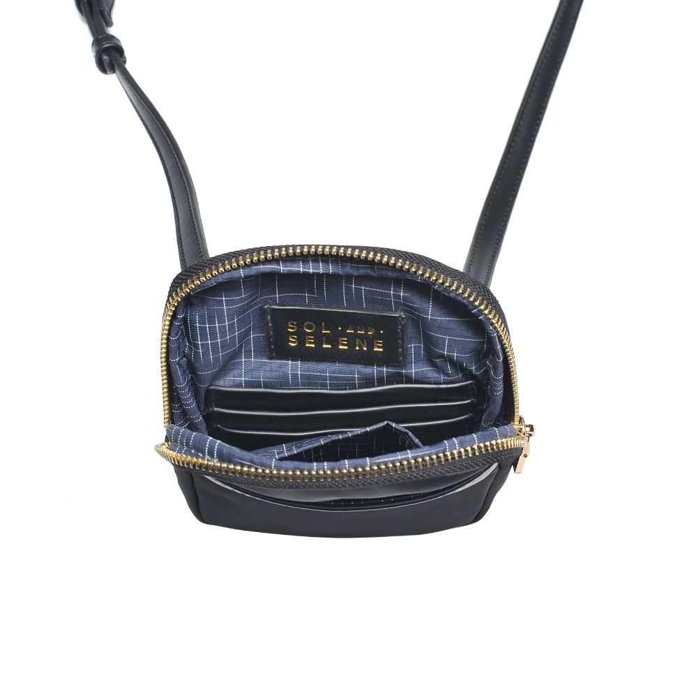 Product Image of Sol and Selene By My Side Crossbody 841764106573 View 8 | Black