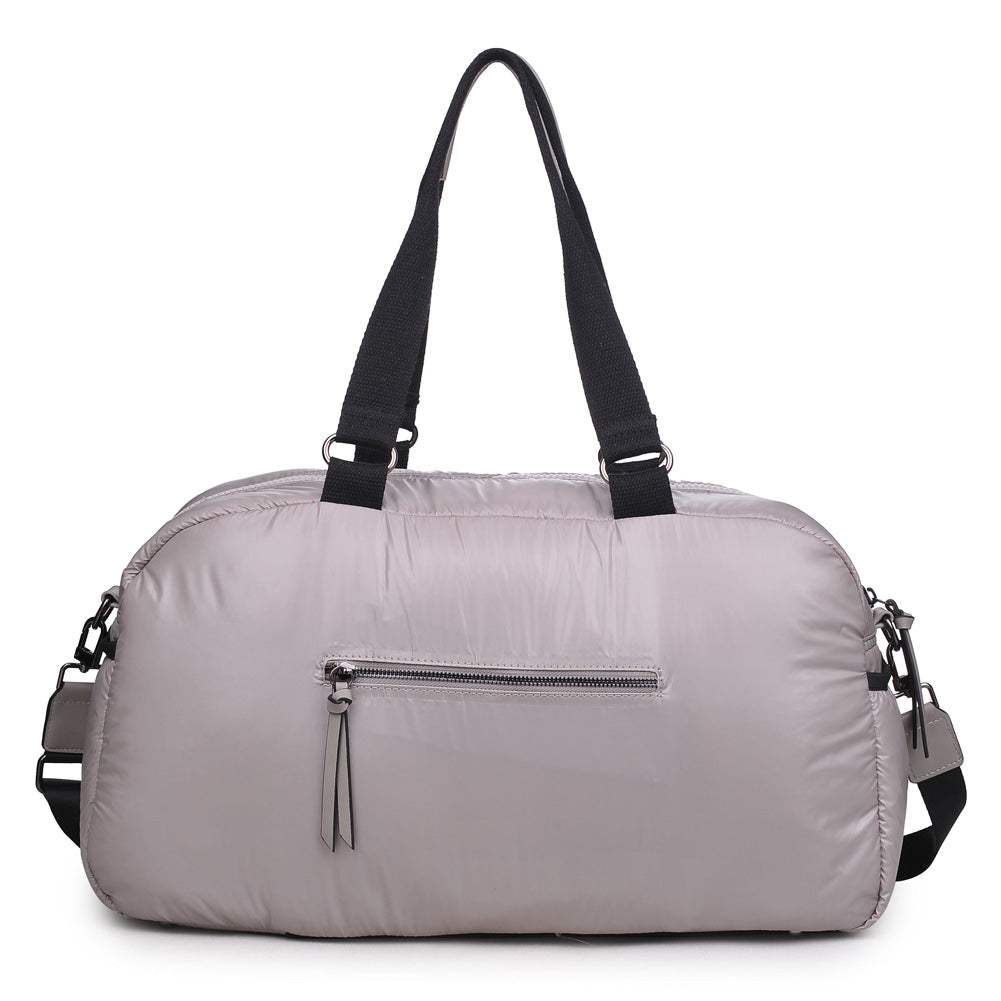 Product Image of Sol and Selene Walk This Way Duffel 841764100595 View 3 | Dove Grey