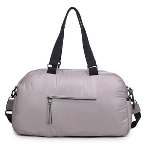 Product Image of Sol and Selene Walk This Way Duffel 841764100595 View 3 | Dove Grey