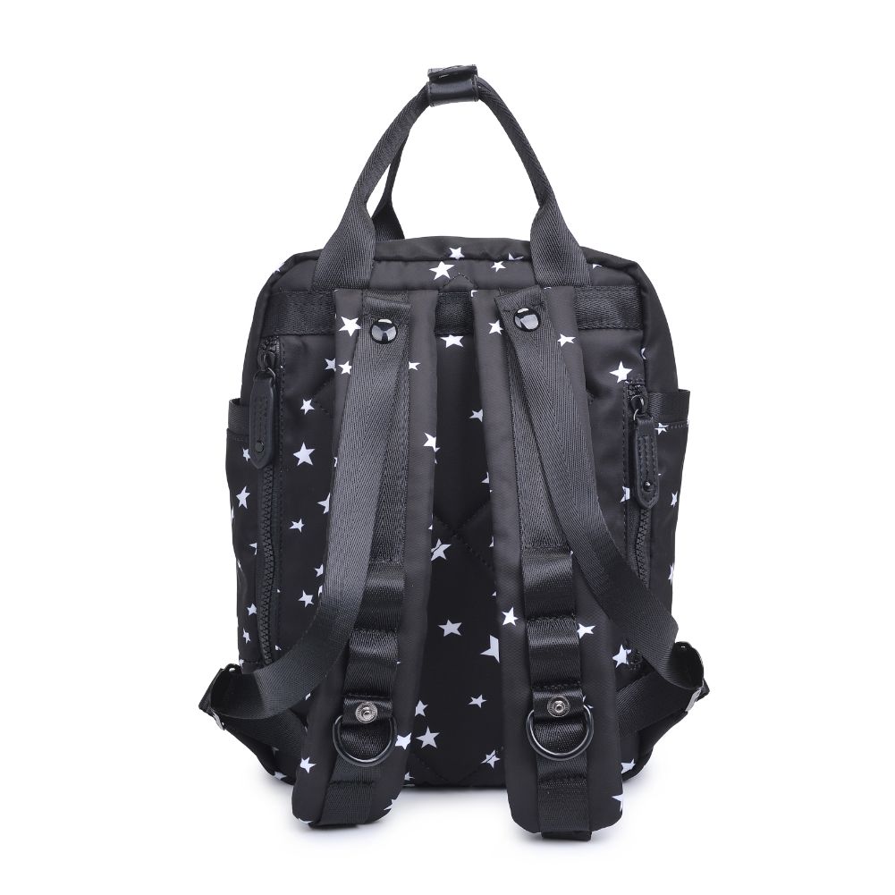 Product Image of Sol and Selene Iconic - Small Nylon Backpack 841764106733 View 7 | Black Star