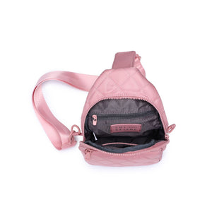 Sol and Selene Motivator Sling Backpack 841764106863 View 8 | Pastel Pink