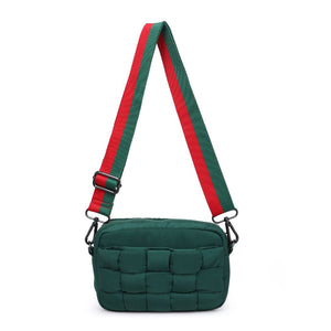 Product Image of Sol and Selene Inspiration - Woven Nylon Crossbody 841764107617 View 7 | Emerald