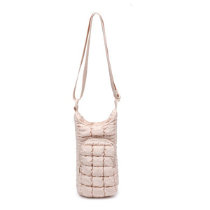 Product Image of Sol and Selene Let It Flow - Quilted Puffer Crossbody 841764110402 View 5 | Cream