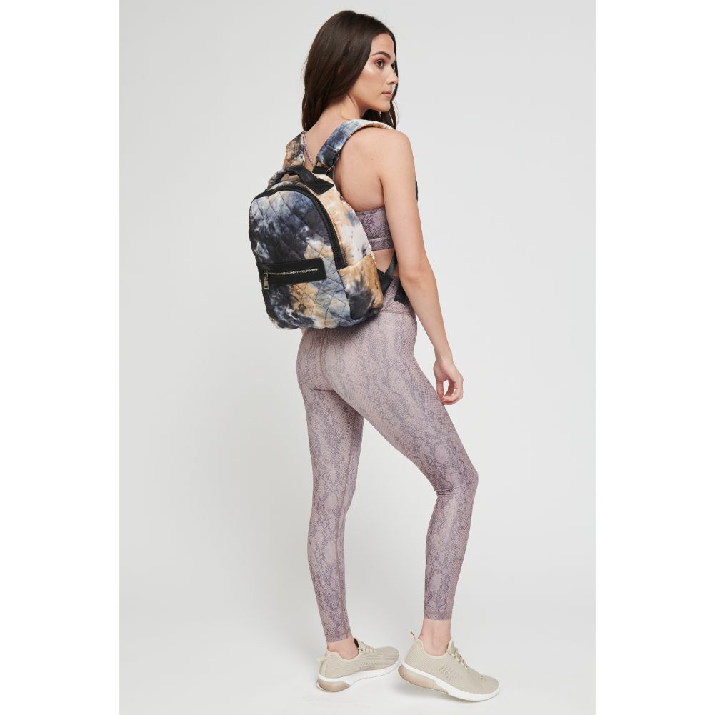 Woman wearing Storm Tie Dye Sol and Selene All Star Backpack 841764105514 View 3 | Storm Tie Dye