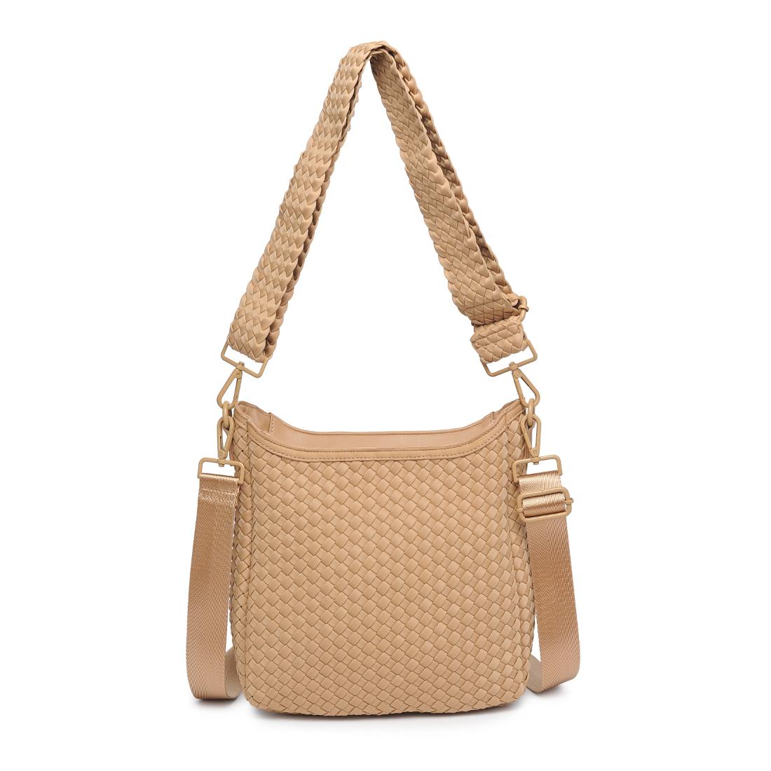 Product Image of Sol and Selene Kismet - Woven Neoprene Crossbody 841764110174 View 7 | Nude