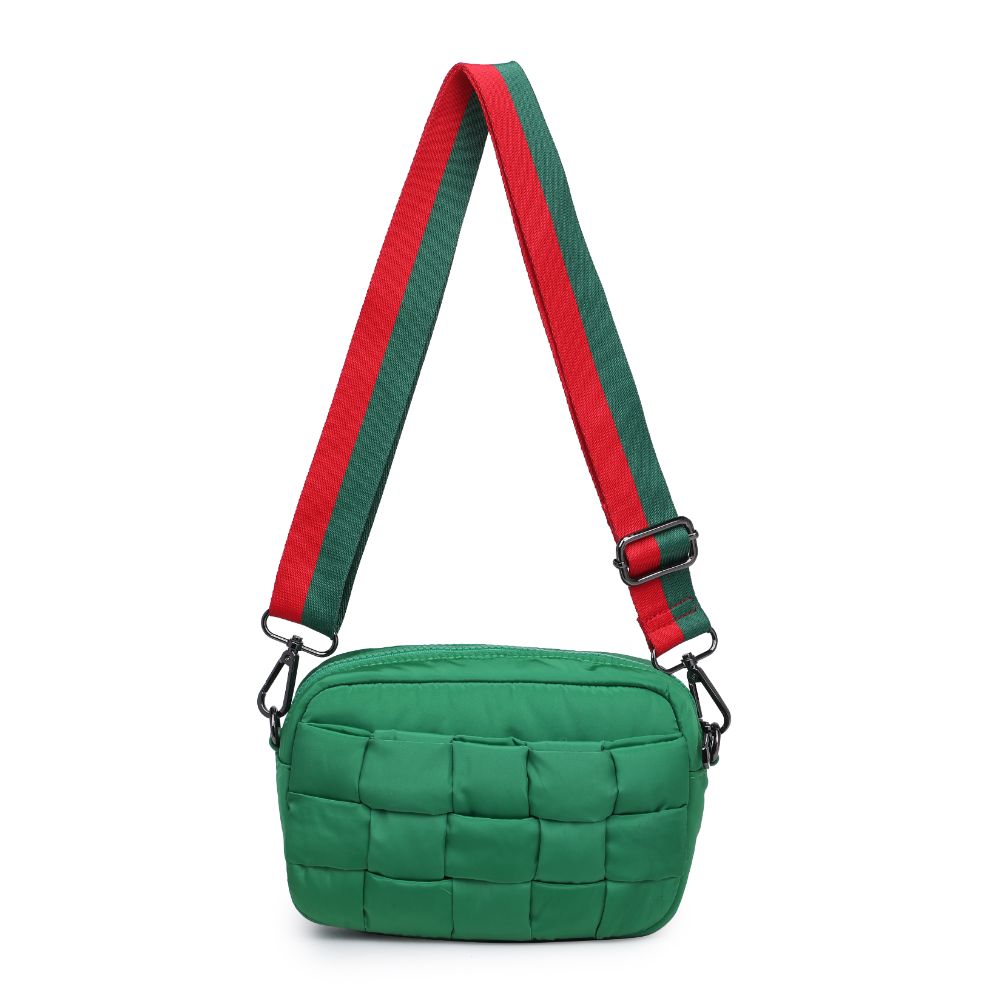 Product Image of Sol and Selene Inspiration - Woven Nylon Crossbody 841764107891 View 7 | Kelly Green